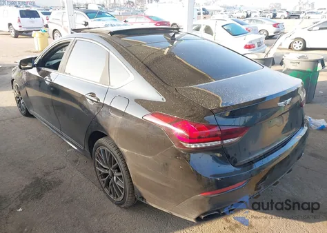 2018 Genesis G80 3.3T Sport z USA, uszkodzony, nr VIN KMHGN4JB2JU237568